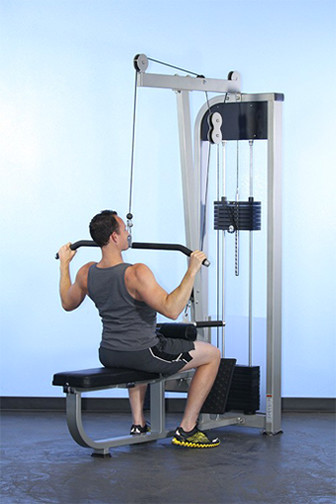 MuscleD Dual Lat Pulldown / Row